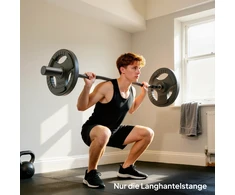 Koduva Olimpinė EZ lenkta štanga, plienas, juoda, 120 cm, iki 100 kg