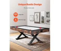 VEVOR Oro ritulio stalas AH718-EU, MDF, su elektroniniu taškų skaičiuokliu, 213 x 107 x 81 cm