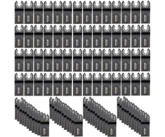 Koduva Osciliuojančių pjūklo geležčių rinkinys VEVOR, 100 vnt., HCS, 3,5 cm