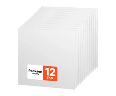 Koduva Pakabinamų lubų plokštės VEVOR BS-2424, 605 x 605 mm, baltos, PVC, 12 vnt.