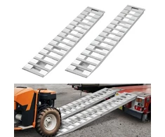 VEVOR Pakrovimo rampos, 2 vnt., aliuminio lydinys, 240 x 38 cm, iki 2721,6kg