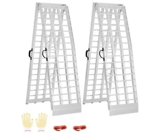 VEVOR Pakrovimo rampos, aliuminės, 2 vnt., 305 x 45 cm, iki 907 kg