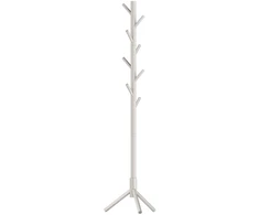 Koduva Pastatoma drabužių kabykla medžio formos, iš medžio masyvo, 47 x 47 x 175 cm, kapučino smėlio