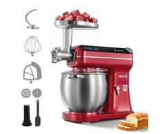 Koduva Pastatomas maišytuvas VEVOR SC-801A, 7 l, 1000 W, su nerūdijančio plieno dubeniu