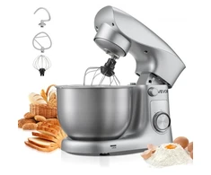 VEVOR Pastatomas maišytuvas SM-2548A, 4,2 l, 1500 W, sidabrinis