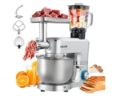 Koduva Pastatomas plakiklis VEVOR SM-1503BM, 1500 W, 6 l, su 1,5 l maišytuvo indu, sidabrinis