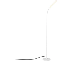 Koduva Pastatomas šviestuvas, reguliuojamas aukštis 141–175 cm, 15 W, baltas