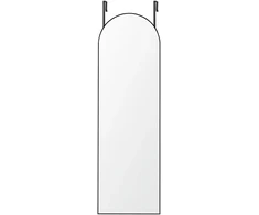 Koduva Pastatomas visu ūgiu veidrodis 120 x 40 cm, aliuminio rėmas, juodas, montuojamas ant sienos arba durų