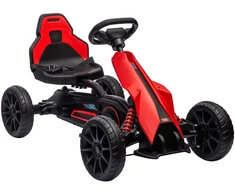 Koduva Pedalinis go kart, raudonas, 100 x 58 x 58,5 cm