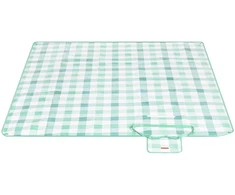 Koduva Pikniko pledas 200 x 200 cm, sulankstomas, vandeniui atsparus, žaliai baltas