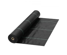 VEVOR Piktžolių barjero audinys, polipropilenas, juodas, 1,2 x 30,5 m, 197 g/m²