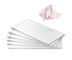 Koduva Pjovimo plokštės VEVOR, 6 vnt., 170 x 80 x 2,5 mm, skaidrus polikarbonatas, skirtos KM-1830