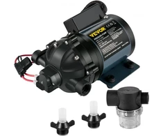 Koduva Plaunamojo vandens siurblys VEVOR, 12V DC, 26 l/min, 4 bar, 28 x 18,7 x 16 cm