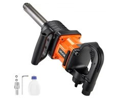 VEVOR Pneumatinis smūginis veržliasukis RP9563, 2400 N·m, 6 pavaros, 6000 RPM, 15 cm prailgintas priekalas