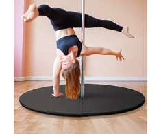Koduva Pole dance kilimėlis, 150 cm, juodas