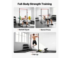 VEVOR Power cage squat rack SJ7000F, 1160 x 1280 x 2170 mm