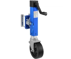 VEVOR Priekabos atraminis keltuvas su ratuku LVT, 725 kg, pakeliamas 41-67 cm