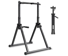 VEVOR Prisitraukimų stovas SJ5000F, plieno, iki 150 kg, 132 x 113 x 144-217 cm
