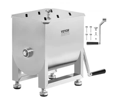 Koduva Rankinis mėsos maišytuvas VEVOR BX-10B, nerūdijantis plienas, 15 l, 46 x 23 x 41 cm