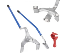 VEVOR Rankinis padangų montavimo ir nuėmimo įrankių rinkinys XJC-008, 3 vnt., plienas, oranžinis, 571-622 mm