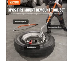 VEVOR Rankinis sunkvežimių padangų montavimo ir numontavimo įrankių rinkinys XJC-008, 57,1-62,2 cm