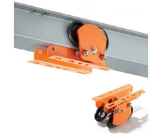 VEVOR Rankinis vežimėlis elektriniam keltuvui, 998 kg, 6,8-11 cm, 1T-H