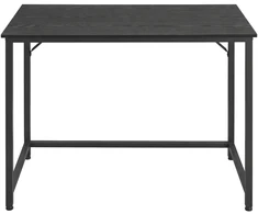 Koduva Rašomasis stalas 100 x 50 x 76 cm, juodas, iš medžio drožlių plokštės ir plieno