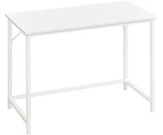 Koduva Rašomasis stalas, 100 x 50 x 76 cm, medžio drožlių plokštė ir plienas, klevų balta-juoda
