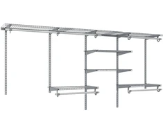 Koduva Reguliuojama metalinė lentynų sistema 122-244cm pilka RTJZ10353GR