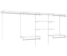 Koduva Reguliuojama metalinė lentynų sistema 122-244cm balta RTJZ10353WH