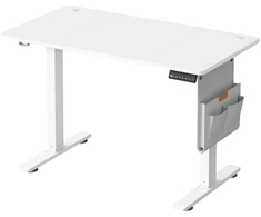 Koduva Reguliuojamo aukščio rašomasis stalas, 180 x 80 cm, baltas, su 4 aukščių atminties funkcija