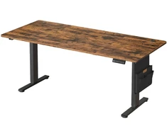 Koduva Reguliuojamo aukščio rašomasis stalas, 180 x 80 cm, atminties funkcija, rudas