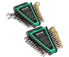 VEVOR Reketinių kombinuotų veržliarakčių rinkinys, 24 vnt., pilkas, 8-19 mm ir SAE 6-22 mm