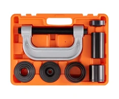Koduva Rutulinių šarnyrų preso rinkinys VEVOR ZX-J003, 10 dalių, anglinis plienas, 36 x 28,5 x 7 cm