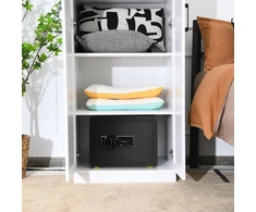 Koduva Seifas, juodas, 1.0 cu ft, skaitmeninė klaviatūra ir raktas