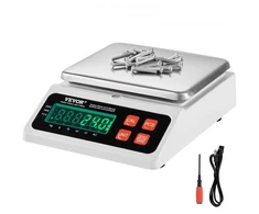 Koduva Skaičiuojamosios svarstyklės VEVOR JCS-C, 10 kg x 0,1 g, su LED ekranu