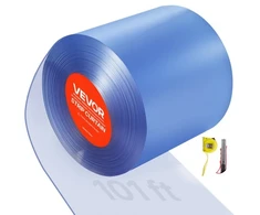 Koduva Skaidri PVC juostinė užuolaida VEVOR MS-0008, 30,8 m x 30,5 cm, 3 mm