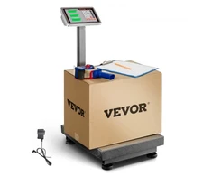 Koduva Skaitmeninės platforminės svarstyklės VEVOR 300A11B-B, iki 300 kg, 67 x 40 x 84 cm