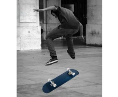 Promotion Skateboardas, mėlynas, 79 x 20 cm
