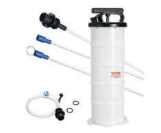 VEVOR Skysčių ištraukiklis YS-087, 6,5 l, baltas / juodas, PP, Ø20 x 55 cm