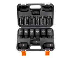 Koduva Smūginių galvučių rinkinys VEVOR SS217809A, 13 mm pavara, 9 dalių, 29-38 mm