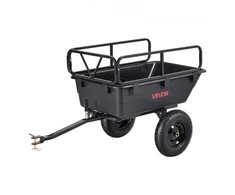 Koduva Sodo priekaba VEVOR BTC-001D, 283 l, iki 227 kg, PP, 144 x 58 x 69 cm