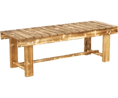 Koduva Sodo suoliukas 2 asmenims, rustic, 110 x 38 x 35 cm, tamsiai rudas