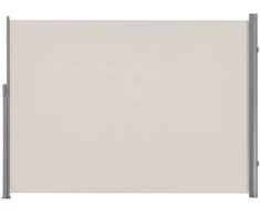 Songmics Šoninė markizė balkonui ir terasai, 180 x 300 cm, aliuminio lydinys, poliesteris, smėlio spalvos