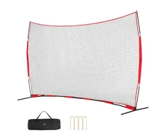 VEVOR Sportinė apsauginė užtvaros tinklinė, 507 x 140 x 312 cm, su nešiojimo krepšiu