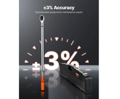 Koduva Spragtelėjantis dinamometrinis raktas VEVOR HG-34600, 19 mm, 136-814 Nm, legiruotas plienas