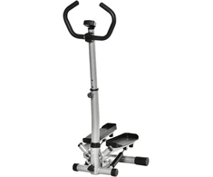 Koduva Stepperio treniruoklis namams, LCD ekranas, reguliuojamas aukštis, metalas, ABS, juodas / sidabrinis, 55 x 53 x 118-128 cm
