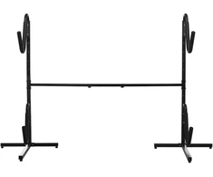 Sofa Koduva Stovas 2 baidarėms, banglentėms ir SUP lentoms, plieno rėmas, juodas, 144–180 cm