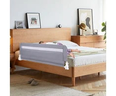 Koduva Sulankstoma vaikiška lovelės apsauga 120x41x42 cm pilka