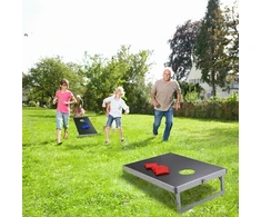 Koduva Sulankstomas Cornhole žaidimas juodas spalvos